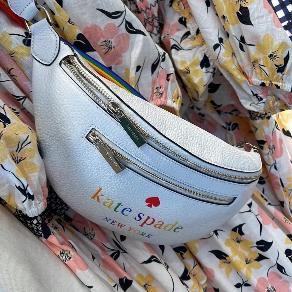 Kate Spade leila belt bag White Dove